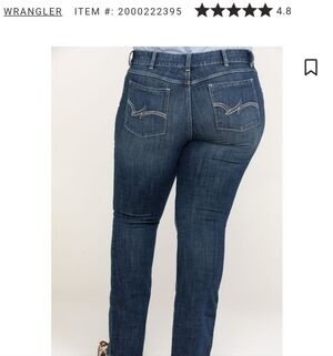 Great condition boot cut Wranglers